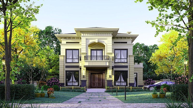 莆田中式合院住宅，开放庭院与邻里乡亲更亲近